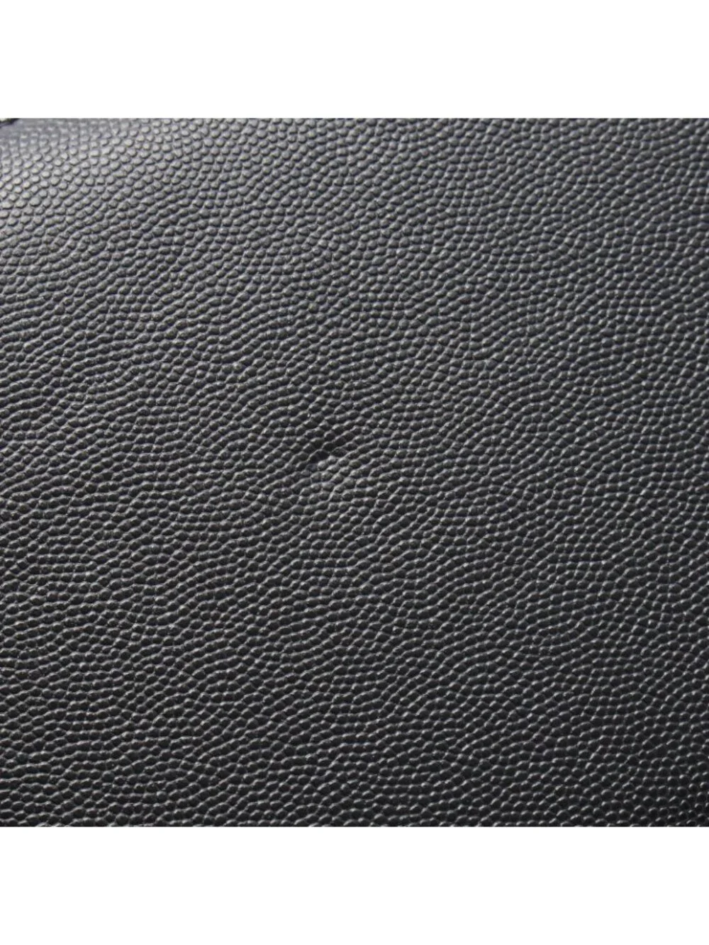 Chanel Handbag Quilted Black Caviar Leather Vanity